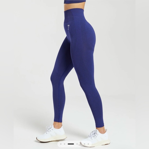 Vital Seamless 2.0 Leggings - Stellar Blue Marl - Picture 4 of 4